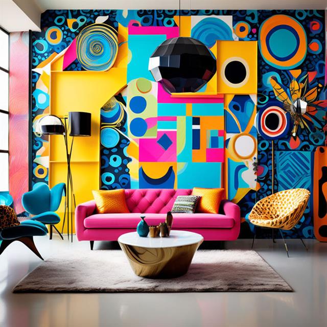 کاغذ دیواری شلوغ برای چه کسانی و چه فضاهایی مناسب است؟